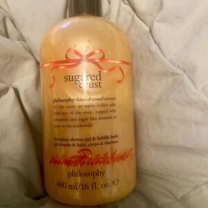 Philosophy Sugared Crust Shampoo, Shower Gel, Bubble Bath 16oz